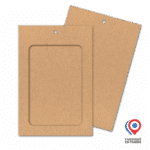 Porte-badges en Kraft - A6 Standard