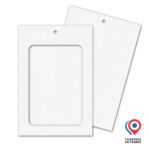 Porte-badges carton A6 simple fenêtre – lot de 250 – Image 3